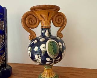 Pisapia Cava SA Italian Majolica Urn