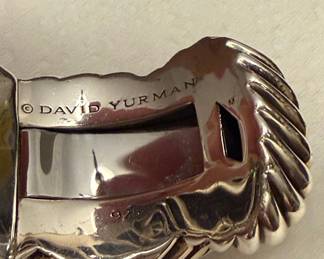 David Yurman Wide Woven Cable Cuff Bracelet