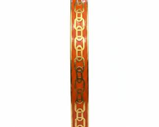 Halcyon Days Chain Link Enamel Bangle Bracelet