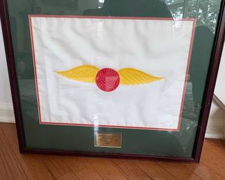 Morgan Stanley Baltusrol 1996 Hole-in-One Commemorative Flag