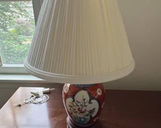 Vintage Imari Style Ginger Jar Table Lamp