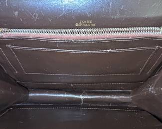 Vintage French Alligator Leather Handbag