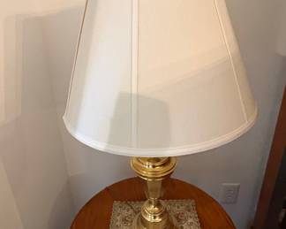 Vintage Stiffel Brass Table Lamp