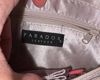 Paradox Leather Quilted Crossbody Bag