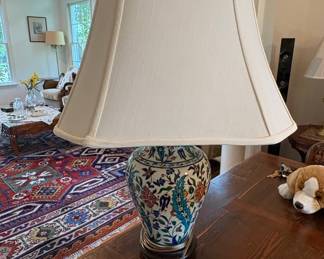Ralph Lauren Chinoiserie Porcelain Ginger Jar Table Lamp
