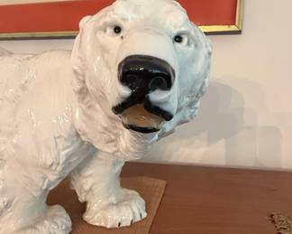 Meissen Porcelain Polar Bear Figurine