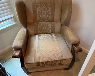 Vintage Wingback Armchair