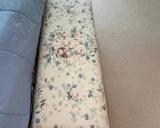 Linon Stephanie Floral Storage Bench