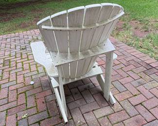 C.R. Plastic Products Adirondack Chair