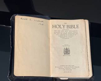 Vintage Books and Type Press Holy Bible - 1945