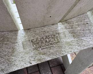 C.R. Plastic Products Adirondack Chair