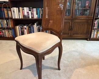 B. Altman & Co. Italian Cane-Back Side Chair - French Provincial Louis XV Style