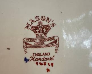Mason's Patent Ironstone Mandarin Square Dish