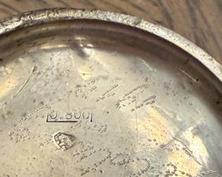 Antique 0.800 Silver Pocket Watch
