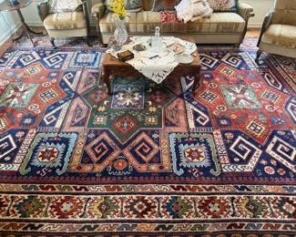 Caucasian Shirvan Area Rug