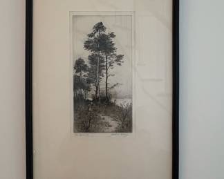 Jachim Dondin Etching - Ben Lomond