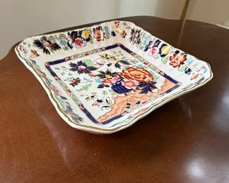 Mason's Patent Ironstone Mandarin Square Dish