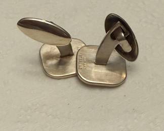 Tiffany & Co. Sterling Silver Square Cufflinks
