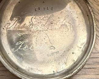 Antique 0.800 Silver Pocket Watch