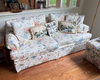 TRS Furniture Floral Sofa