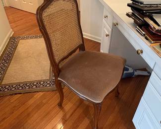 Louis XV Style Cane Back Side Chair