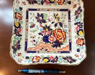 Mason's Patent Ironstone Mandarin Square Dish