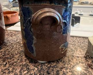 Terry Plastket Studio Art Pottery Pitcher