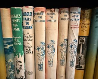 Assorted Vintage Books Collection - Biggles, William, Mayo Clinic, and More