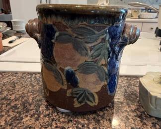 Terry Plastket Studio Art Pottery Pitcher