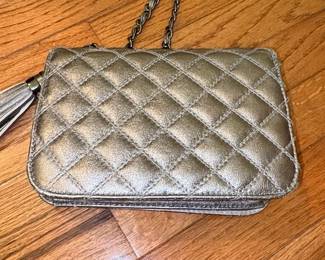 Paradox Leather Quilted Crossbody Bag