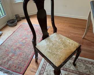 Queen Anne Style Mahogany Dining Chair
