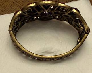 Alice Caviness Hinged Bangle Bracelet