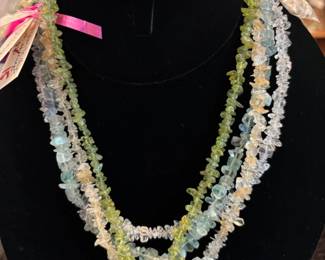 Various Gemstone Necklaces