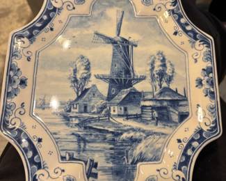 Signed Delftsblauw Handwerk Pottery