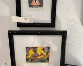Signed Frame Art Work