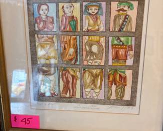 Signed Print from Budapest Artist