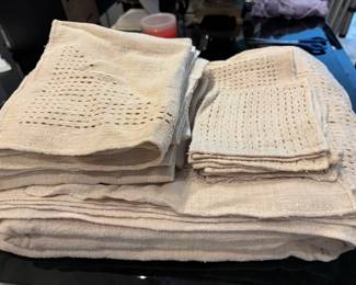 Italian raw linen set