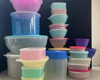 Vintage Tupperware Mixed Styles