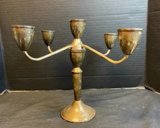 Vintage Duchin Sterling Silver Weighted Candelabra