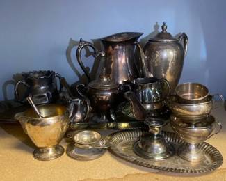 Silver Plated Service ware