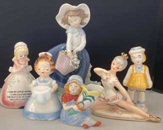 Vintage Lady Figurines