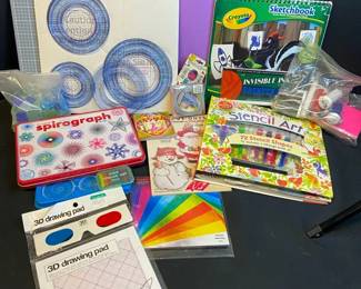 Mixture Of Crafting Supplies For Youth