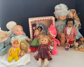 Vintage Dolls Some Need Repair