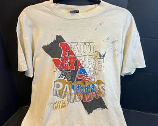 Vintage Paul Revere  The Raiders Signed TShirt