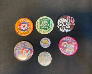 Vintage Seattle Seafair Collectible Pins  Coin