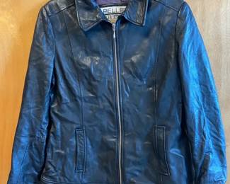 Pelle Studio Black Leather Jacket L