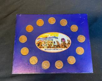 Rugged Americans Collectible Coins