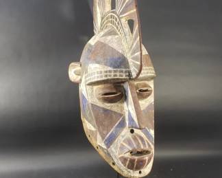 143  Lot 175  Vintage traditional Bolo helmet mask