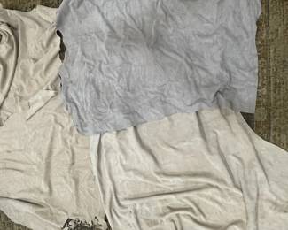 Lot 348h  Lot of 4 leather hides