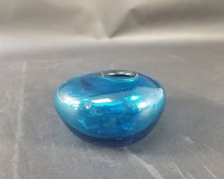 Lot 549  Vintage handblown art glass bud vase